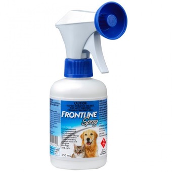 Frontline Spray สเปรย์ กำจัด เห็บ หมัด บนสุนัขและแมว ขนาด250cc.