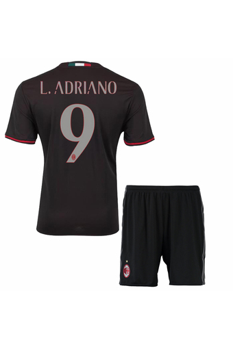 2016-2017 AC Milan Football team NO.9 Soccer Jersey suits include tops+shorts .