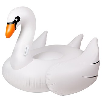 ห่วงยางเล่นน้ำ หงส์ขาว Giant Swan Inflatable