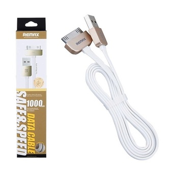 Remax สายชาร์จ Cable Charger for Iphone 4/4s (สีขาว)