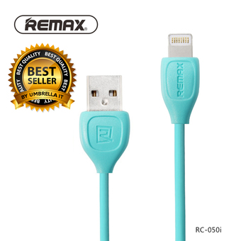 REMAX สายชาร์จ USB Lightting Cable For i5/i5s/i6/i6s รุ่น RC-050i (สีฟ้า)