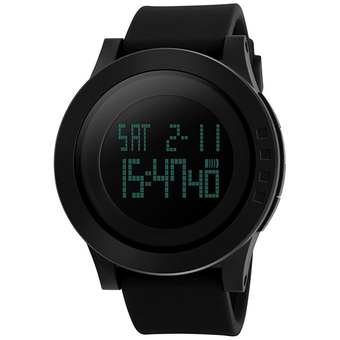Skmei นาฬิกาข้อมือ กันน้ำ ผู้ชาย ดิจิตอล รุ่น 1142 สีดำ LED Digital Water Resistant Sport Men Watch- Black