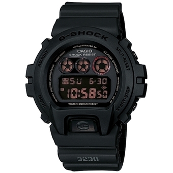 Casio G-Shock นาฬิกาข้อมือผู้ชาย สีดำด้าน สายเรซิ่น รุ่น DW-6900MS-1DR