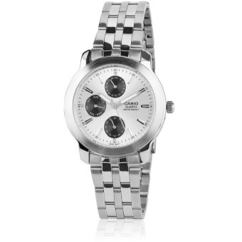 Casio นาฬิกาข้อมือ สายสแตนเลสสตีล สีเงิน รุ่น MTP-1192A-7ADF
