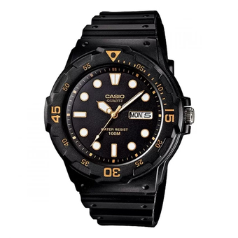 Casio นาฬิกาข้อมือ รุ่น MRW-200H1EVDF (Black)
