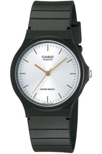 Casio นาฬิกาผู้ชาย สีดำ สายเรซิ่น รุ่น MQ-24-7E2