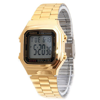 Casio นาฬิกาข้อมือผู้ชาย รุ่น A-178WGA-1A - Gold