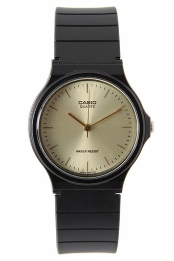 Casio นาฬิกาข้อมือผู้ชาย สายเรซิ่น รุ่น MQ-24-9E - สีดำ