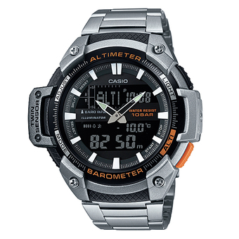 Casio SGW-450HD-1A นาฬิการะบบเซ็นเซอร์คู่ วัดความสูง วัดอุณหภูมิ
