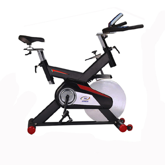 360 Ongsa Fitness จักรยานนั่งปั่น SPIN BIKE S-760 สีดำ/แดง 20 KG.