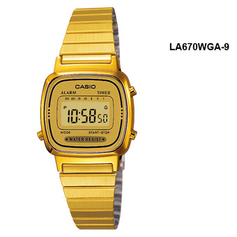 Casio Classic Gold Women LA670WGA-9DF Gold