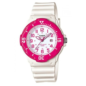 Casio นาฬิกาข้อมือ รุ่น LRW-200H-4BVDF (White/Pink)