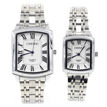 Sevenlight นาฬิกาข้อมือคู่รัก - 9229-8154 (Silver/ White)
