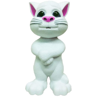 MOMMA แมวอัจฉริยะ เพื่อนคุณหนู เล่านิทาน ร้องเพลง อัดเสียง ตัวผู้ สีขาว ( White Intelligent Tom Cat )