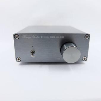 Gion Audio HiFi Class 2.0 Audio Stereo Digital Power Amplifier TPA3116 Advanced 50W+50W Mini Home Aluminum Enclosure amp