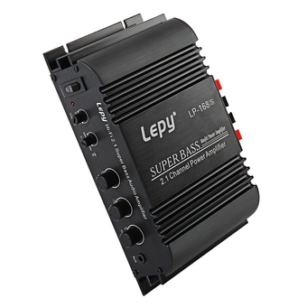Lepy LP - 168S 2.1 Channel Mini Hi-Fi Stereo Bass Output Power Amplifier – US Plug