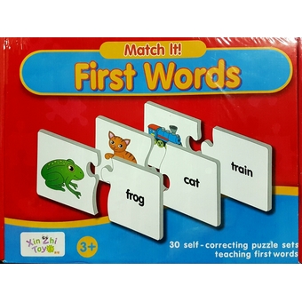 T.P.TOYS การ์ดจับคู่คำศัพท์ Match it !! First Words