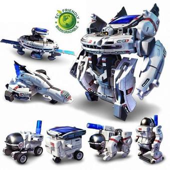 MOMMA DIY 7 in 1 ยานอวกาศ หุ่นยนต์ แปลงร่าง พลังงาน โซลาเซลล์ แสงอาทิตย์ (DIY 7 in 1 Space Fleet Solar Educational &amp; Robotistic &amp; Mechanical Scienific &amp; Fun)