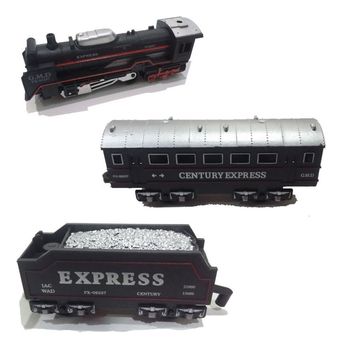 Hellomom รถไฟโบราณจ๋ว พร้อม ราง 19 ชิ้น mini classic train