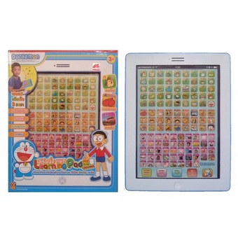T.P.TOYS Tablet โดราเอมอน 3 ภาษา ไทย อังกฤษ จีน Doraemon Tablet 3 Languages Thai English Chiness