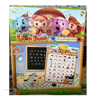 ONE TOYS แผ่นเรียนรู้หัดอ่านภาษาไทย (ชุดก้านกล้วย)