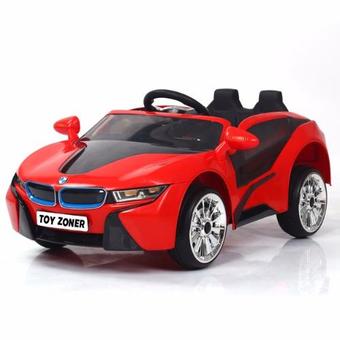 BMW Vision Efficient i8 12V 2 Motors รถระบบไฟฟ้าสำหรับเด็ก - Red(Red)