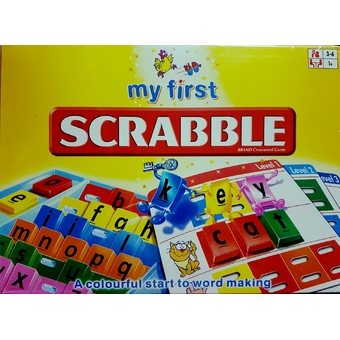 T.P.TOYS เกมส์ต่อคำศัพท์สำหรับเด็ก My first SCRABBLE