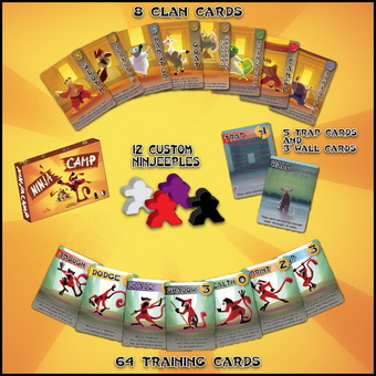 Action Phase Games , Ninja Camp 2016 Edition Board Game
