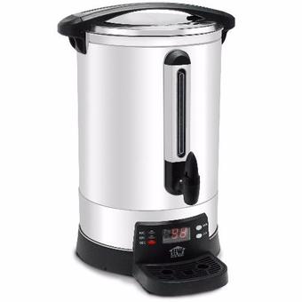 Getservice ถังต้มน้ำ ถังน้ำไฟฟ้า หม้อต้มน้ำไฟฟ้า 20 ลิตร รุ่น HW-EU02 สีเงิน(Silver)