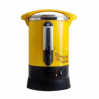 House worth ถังต้มน้าไฟฟ้า รุ่น HW-808M 8.8 ลิตร (สีเหลือง) (Light yellow)