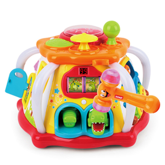 Huile Toys Small Interesting World กล่องกิจกรรมหกด้าน