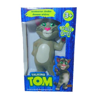Rich toy talking Tom CAT แมวอัดเสียง สอนภาษา