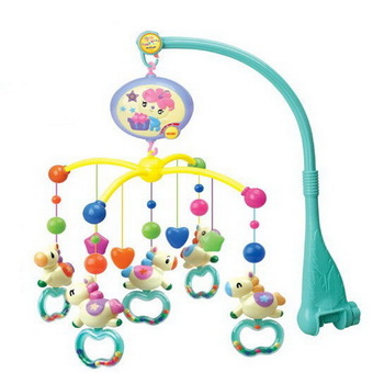 baby_kidsonline โมบายดนตรีเด็กแบบใส่ถ่าน รูปม้าบิน - ก้านเขียว