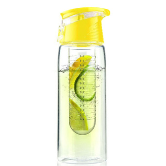 800ml Portable Plastic Fruit Juice Kettle Outdoor Sport Water Bottle