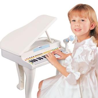 Weina เปียโน วีน่า weina grand piano and stool(White)
