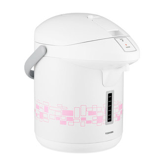 Toshiba กระติกน้ำร้อน ความจุ 2.6 ลิตร รุ่น PLK-G26ESP (สีขาว/ชมพู)