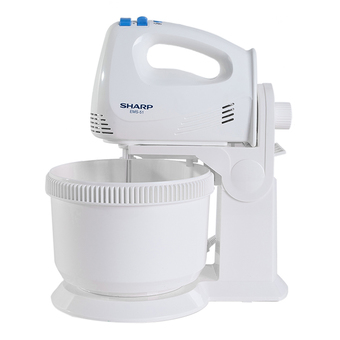 SHARP เครื่องผสมอาหาร รุ่น EMS-51 ความแรง 5 ระดับ (สีขาว)