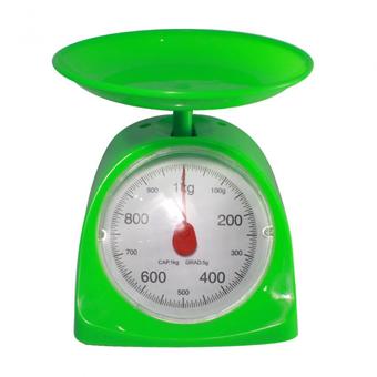 Telecorsaเครื่องชั่งน้ำหนักอาหาร/ส่วนผสมอาหาร ขนาด 1กก รุ่นKitchen Scale1 (Green)