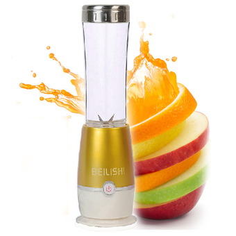 shop108 BEILISHI เครื่องปั่นน้ำผลไม้มัลติฟังก์ชั่นพกพา - Gold