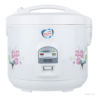 SMARTHOME หม้อหุงข้าวเคลือบเทฟลอนขนาด 1.0 ลิตร รุ่น RC01/450-1001