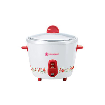 NKE หม้อหุงข้าว1ลิตร รุ่น International RC-710 - สีขาว