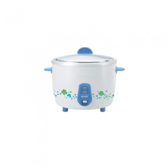Sharp หม้อหุงข้าว SHARP KSH-206FL 0.6 ลิตร (สีน้ำเงิน)