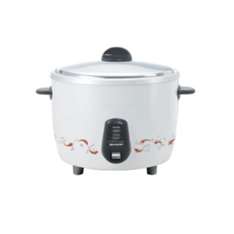 Sharp หม้อหุงข้าว SHARP KSH-211PC 1.0ลิตร (สีดำ)