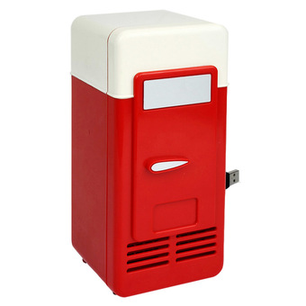 Elit ตู้เย็น ตู้เย็นพกพา USB Mini Fridge (Red)