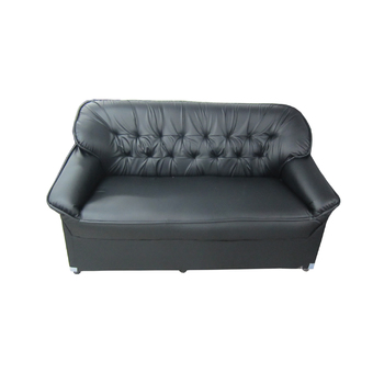 ENZIO โซฟา 3 ที่นั่ง หุ้มหนังอย่างดี สี Black (คละแบบ) รุ่น 3 seaters sofa ขนาดใหญ่พิเศษ