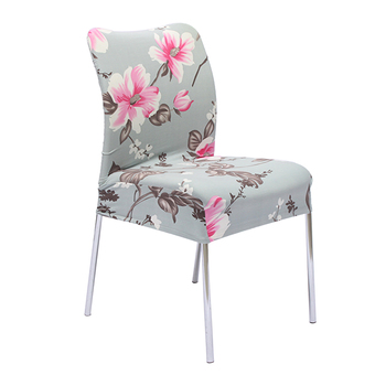 4 Style Stretch Soft Stool Seat Chair Cover Removable Room Hotel Protector Decor style 1 - Intl