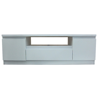 ENZIO ชั้นวางทีวีเมลามีน (ตู้วางทีวี) ITALY WHITE ขนาด 160 ซม. รุ่น TV Egoiste Melamine (WHITE)