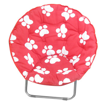 Kantareeya เก้าอี้พักผ่อนทรงกลม Moon Chair – สีแดง