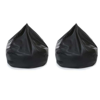 New Brand Bean Bag ทรงหยดน้ำ - สีดำ (แพ็คคู่)