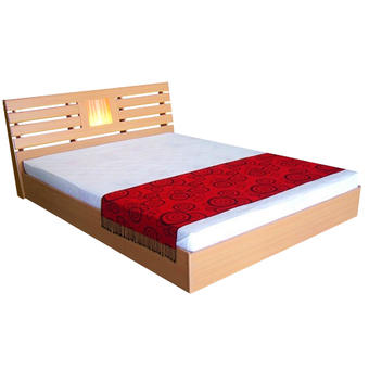 PT เตียงนอนระแนงไฟ ขนาด 6 ฟุต รุ่น B603RL (สีบีช)